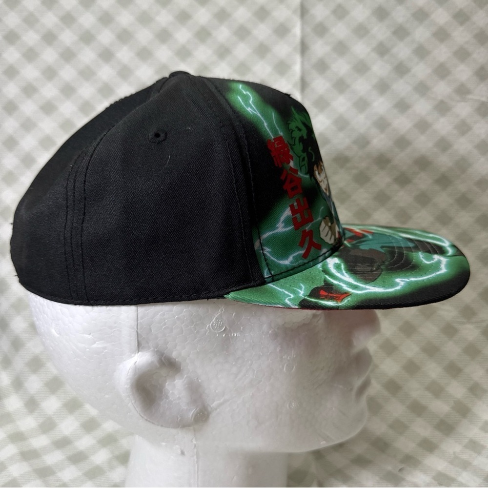 MY HERO ACADEMIA Mens Snapback Ball Cap Hat New Anime MANGA Izuku Midoriya - Picture 2 of 7